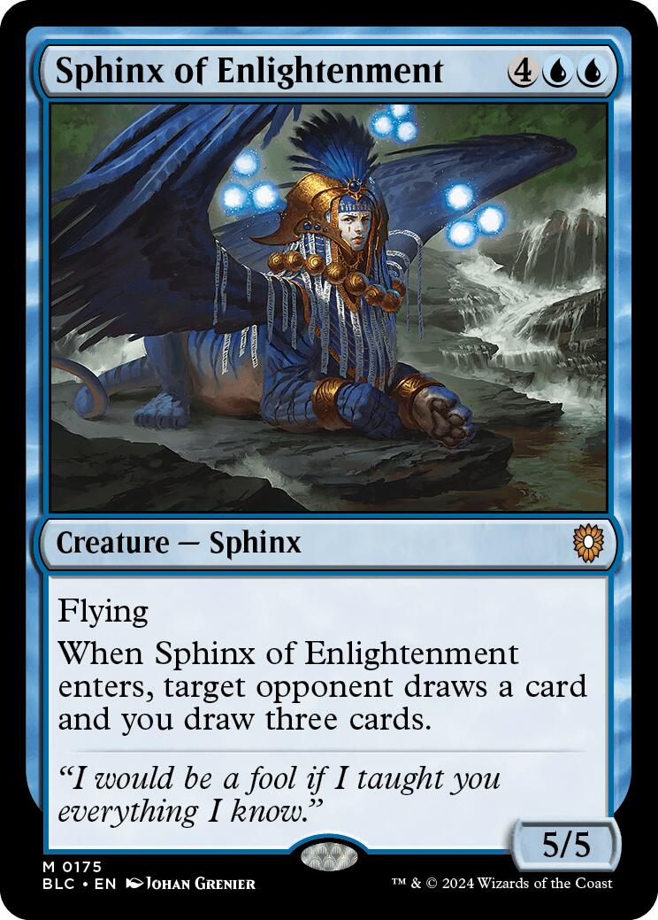 Sphinx of Enlightenment [Bloomburrow Commander] | Empire Gaming NC