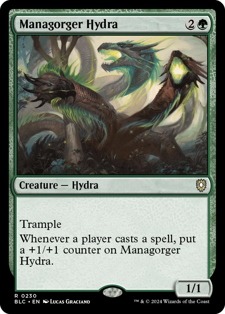 Managorger Hydra [Bloomburrow Commander] | Empire Gaming NC