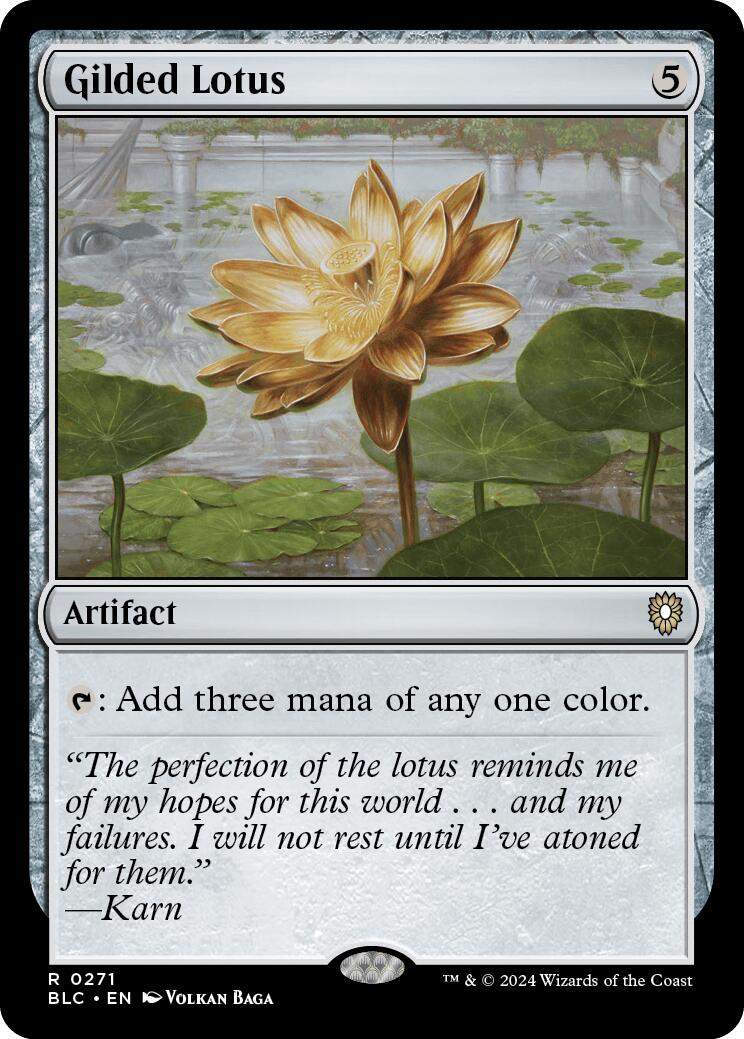 Gilded Lotus [Bloomburrow Commander] | Empire Gaming NC