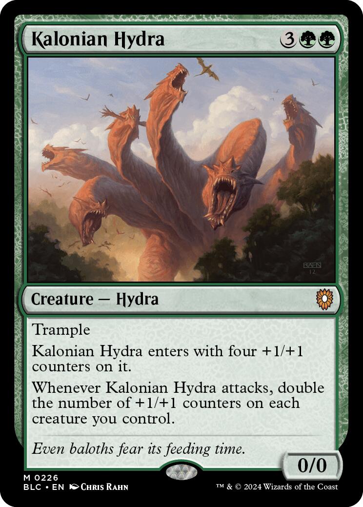 Kalonian Hydra [Bloomburrow Commander] | Empire Gaming NC