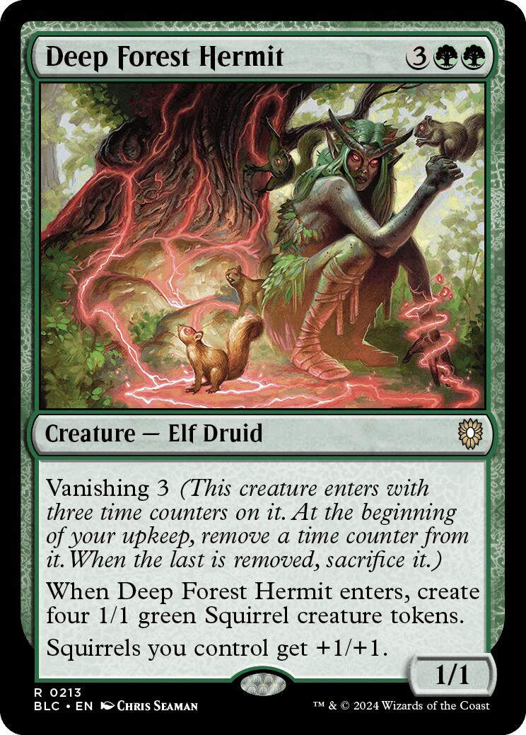 Deep Forest Hermit [Bloomburrow Commander] | Empire Gaming NC