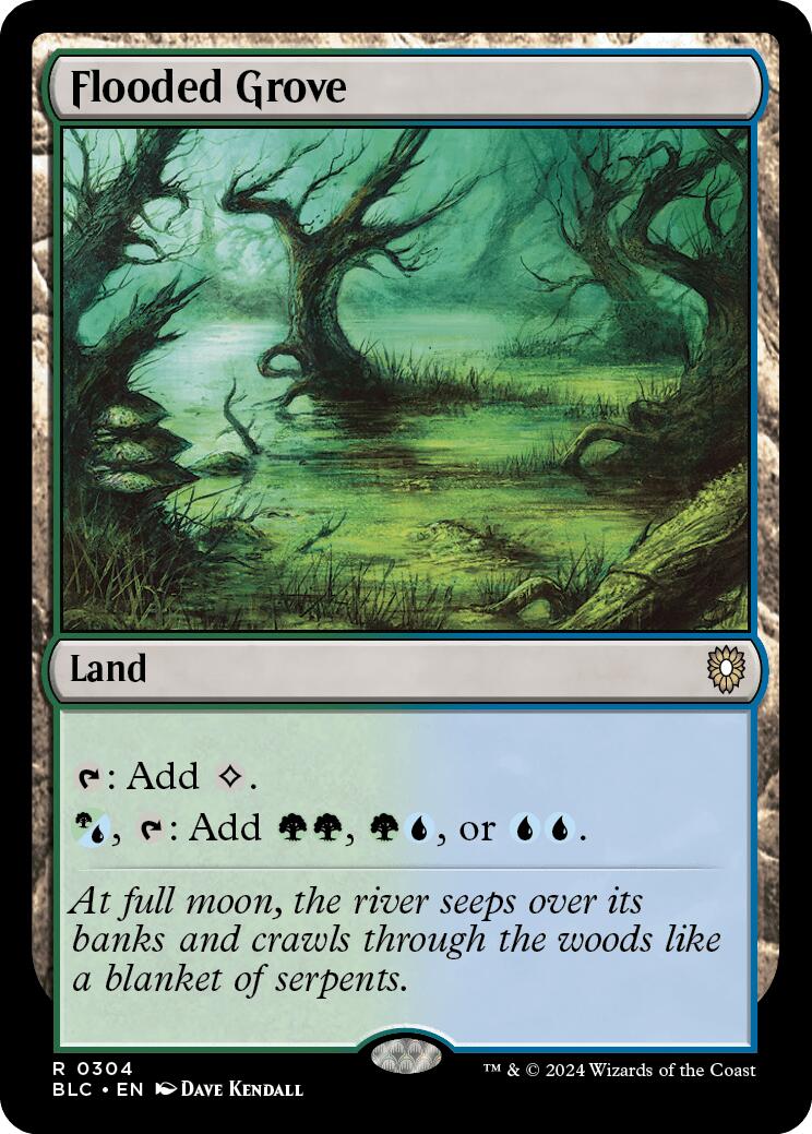 Flooded Grove [Bloomburrow Commander] | Empire Gaming NC
