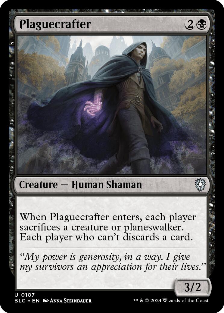 Plaguecrafter [Bloomburrow Commander] | Empire Gaming NC