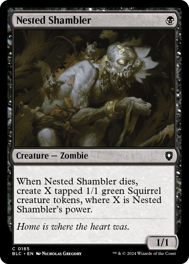 Nested Shambler [Bloomburrow Commander] | Empire Gaming NC