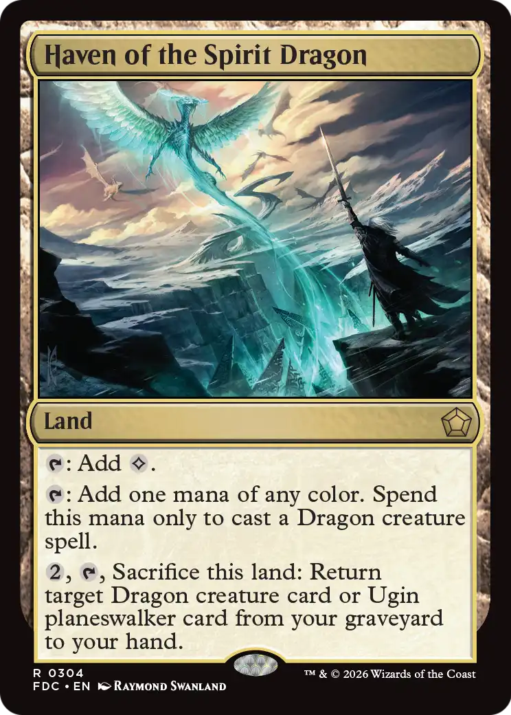 Haven of the Spirit Dragon [Foundations Commander] | Empire Gaming NC