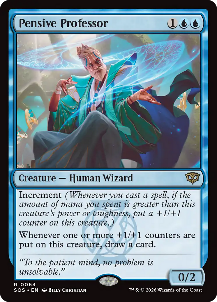 Pensive Professor [Secrets of Strixhaven] | Empire Gaming NC