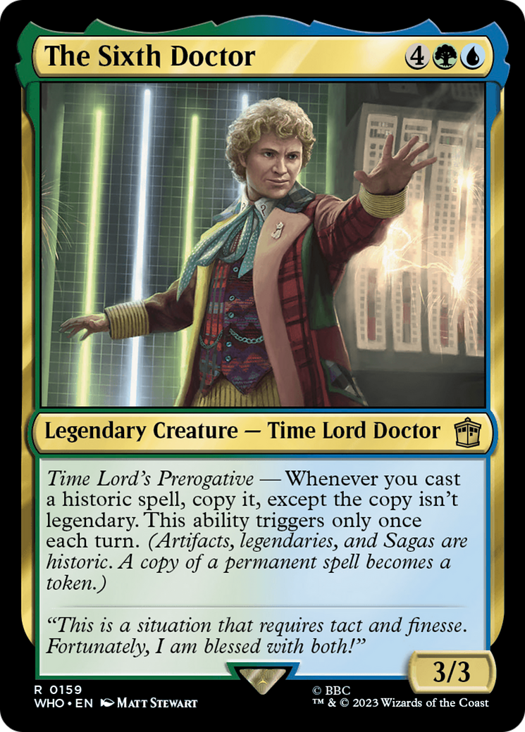 The Sixth Doctor [Doctor Who] | Empire Gaming NC