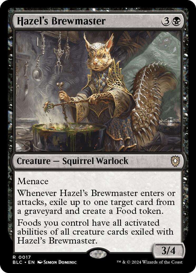 Hazel's Brewmaster [Bloomburrow Commander] | Empire Gaming NC