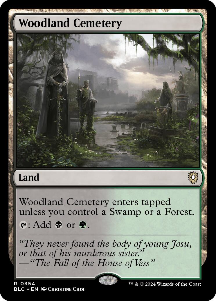 Woodland Cemetery [Bloomburrow Commander] | Empire Gaming NC