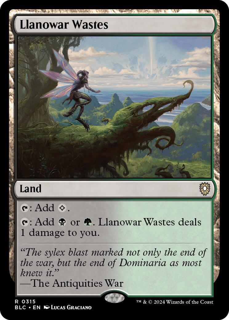 Llanowar Wastes [Bloomburrow Commander] | Empire Gaming NC