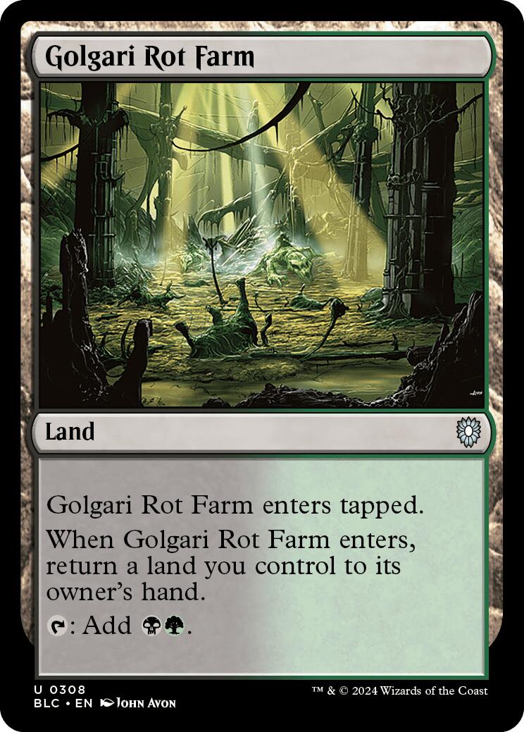 Golgari Rot Farm [Bloomburrow Commander] | Empire Gaming NC