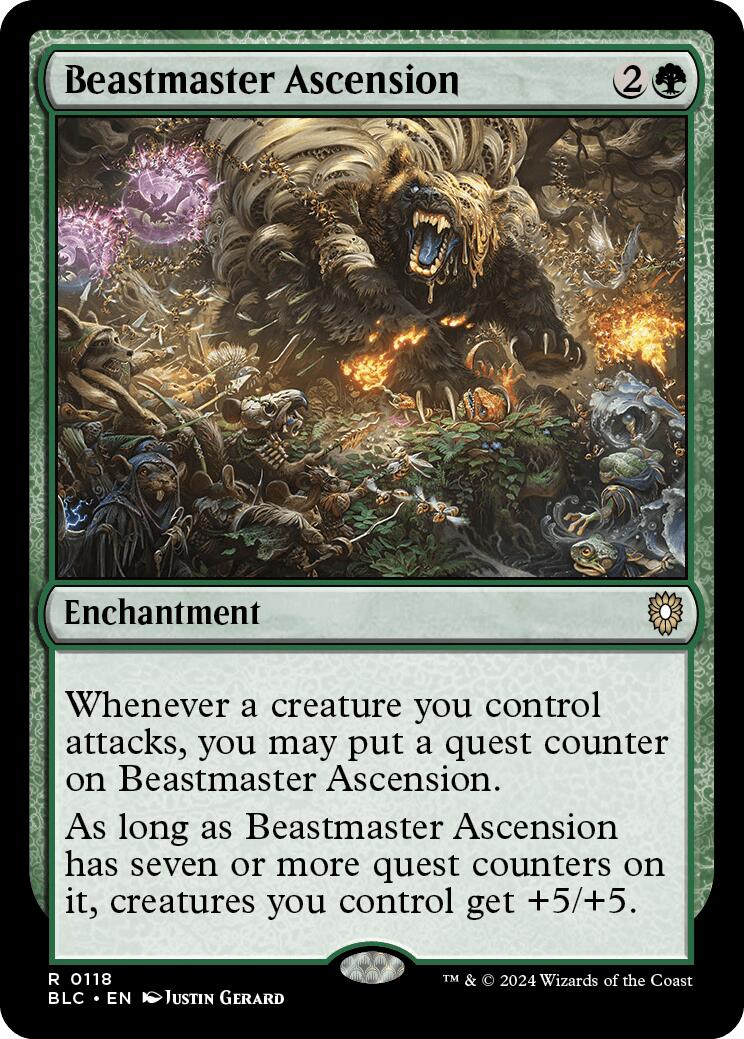 Beastmaster Ascension [Bloomburrow Commander] | Empire Gaming NC