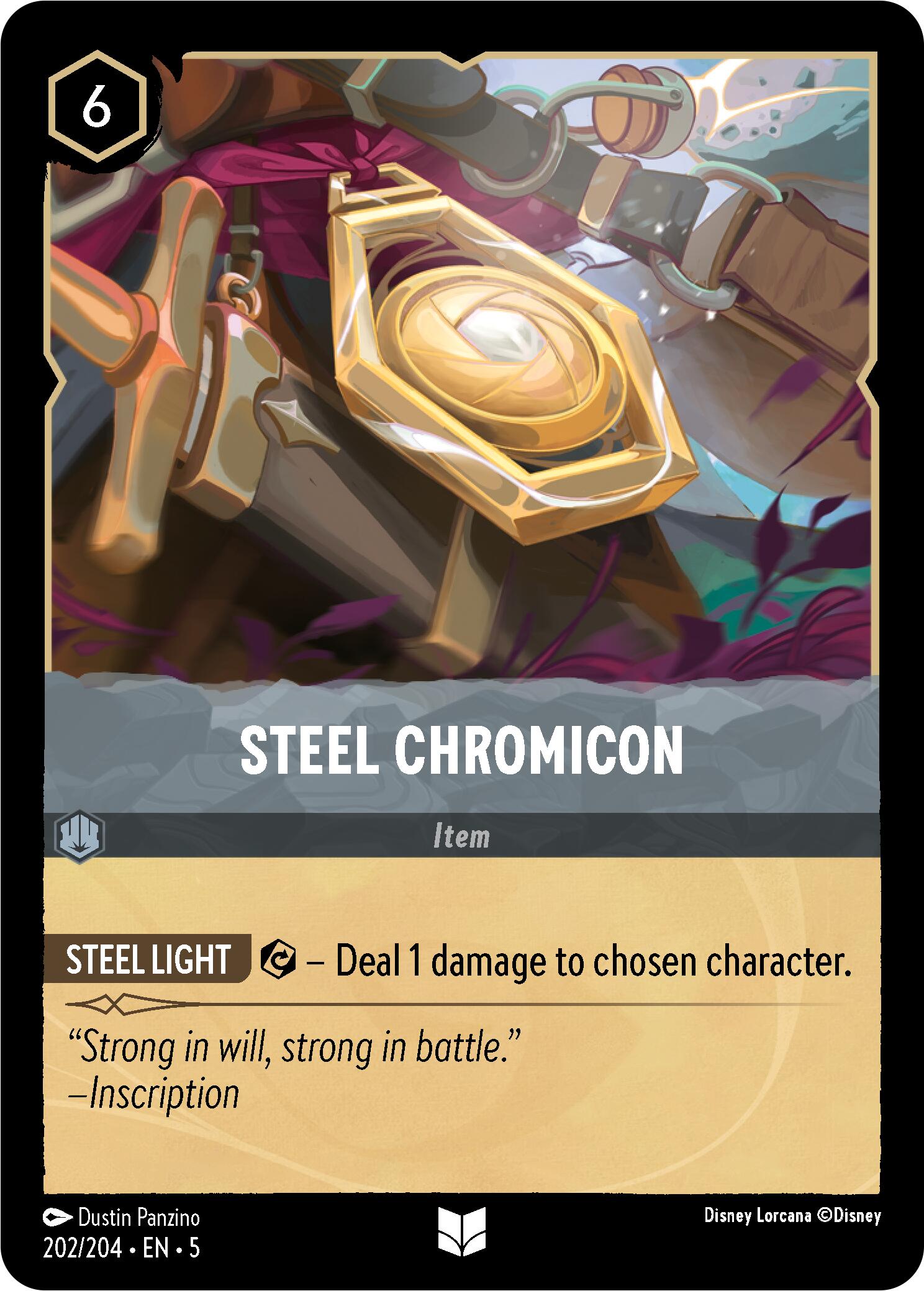 Steel Chromicon (202/204) [Shimmering Skies] | Empire Gaming NC