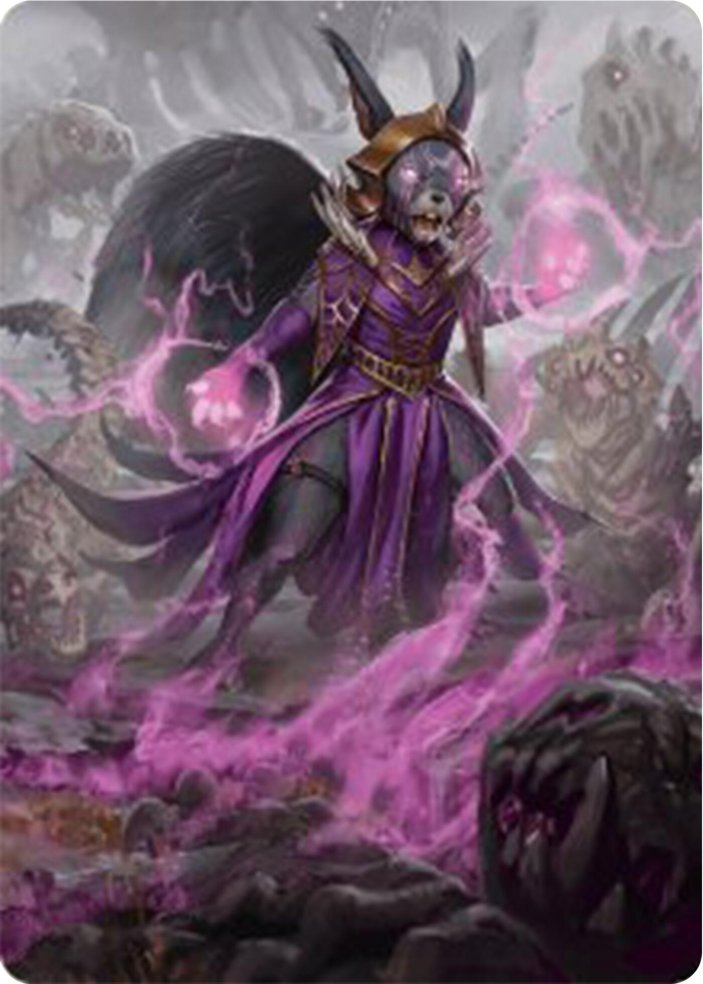 Liliana of the Dark Realms Art Card [Bloomburrow Art Series] | Empire Gaming NC