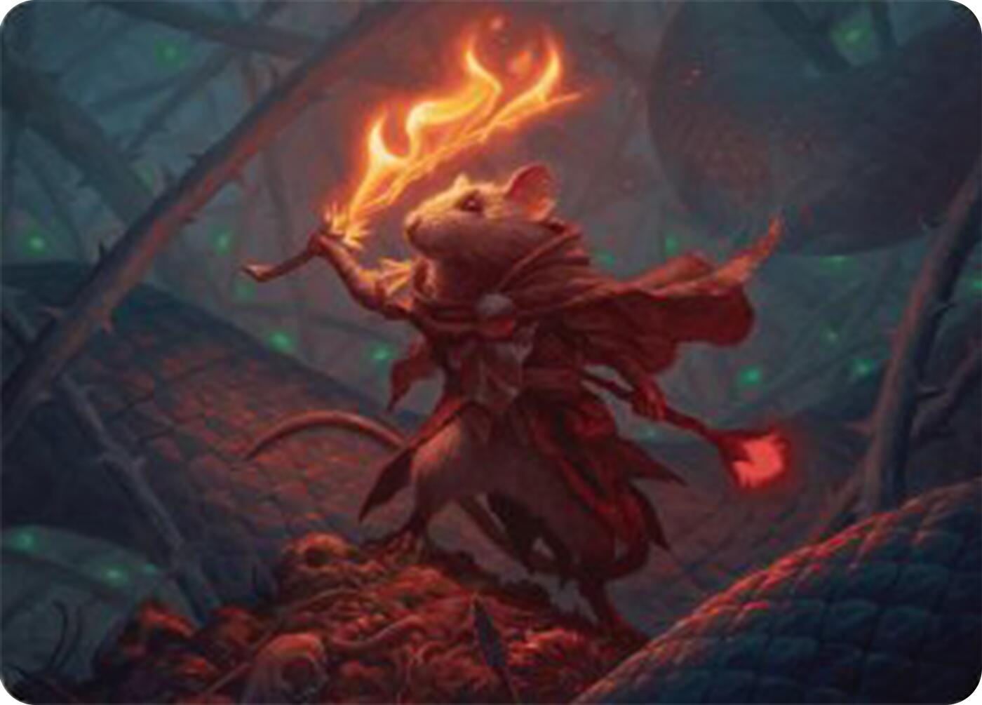 Emberheart Challenger Art Card [Bloomburrow Art Series] | Empire Gaming NC