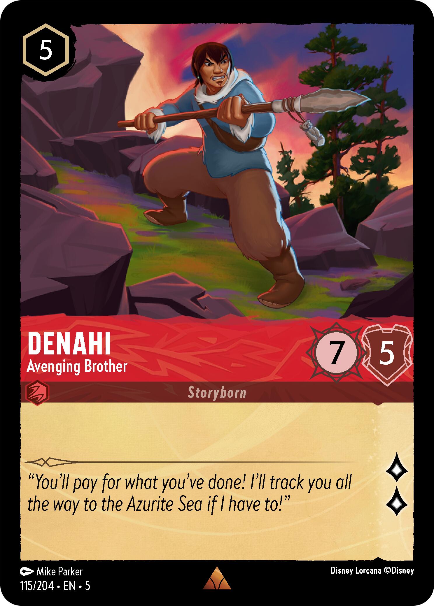Denahi - Avenging Brother (115/204) [Shimmering Skies] | Empire Gaming NC