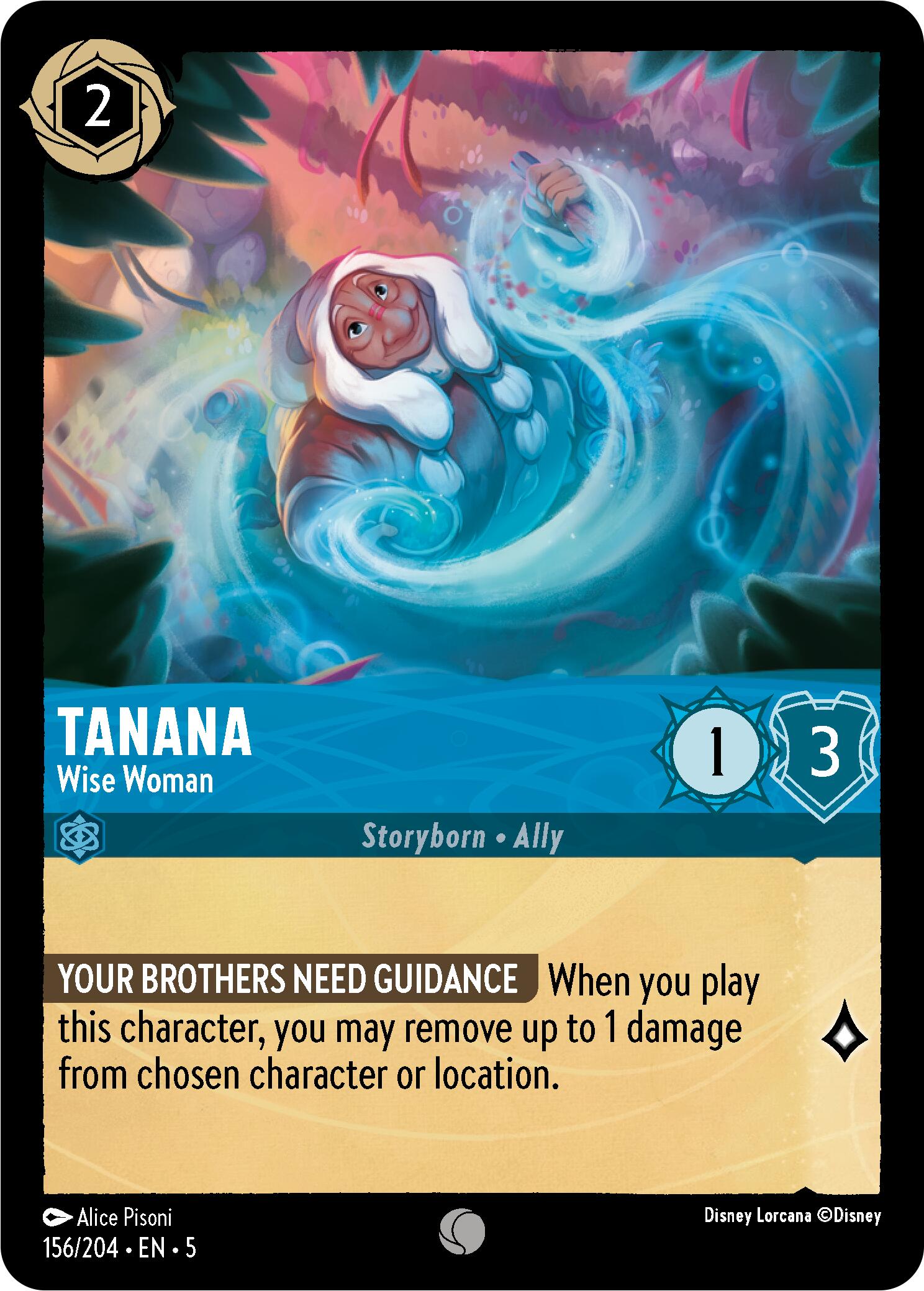 Tanana - Wise Woman (156/204) [Shimmering Skies] | Empire Gaming NC