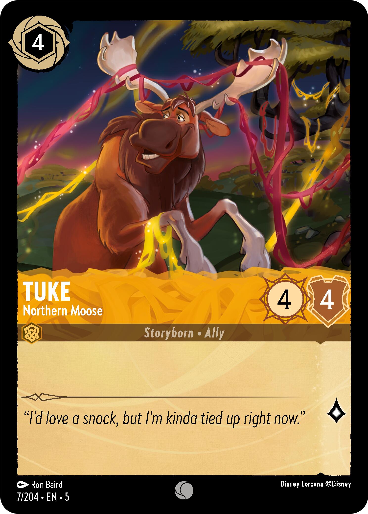Tuke - Northern Moose (7/204) [Shimmering Skies] | Empire Gaming NC