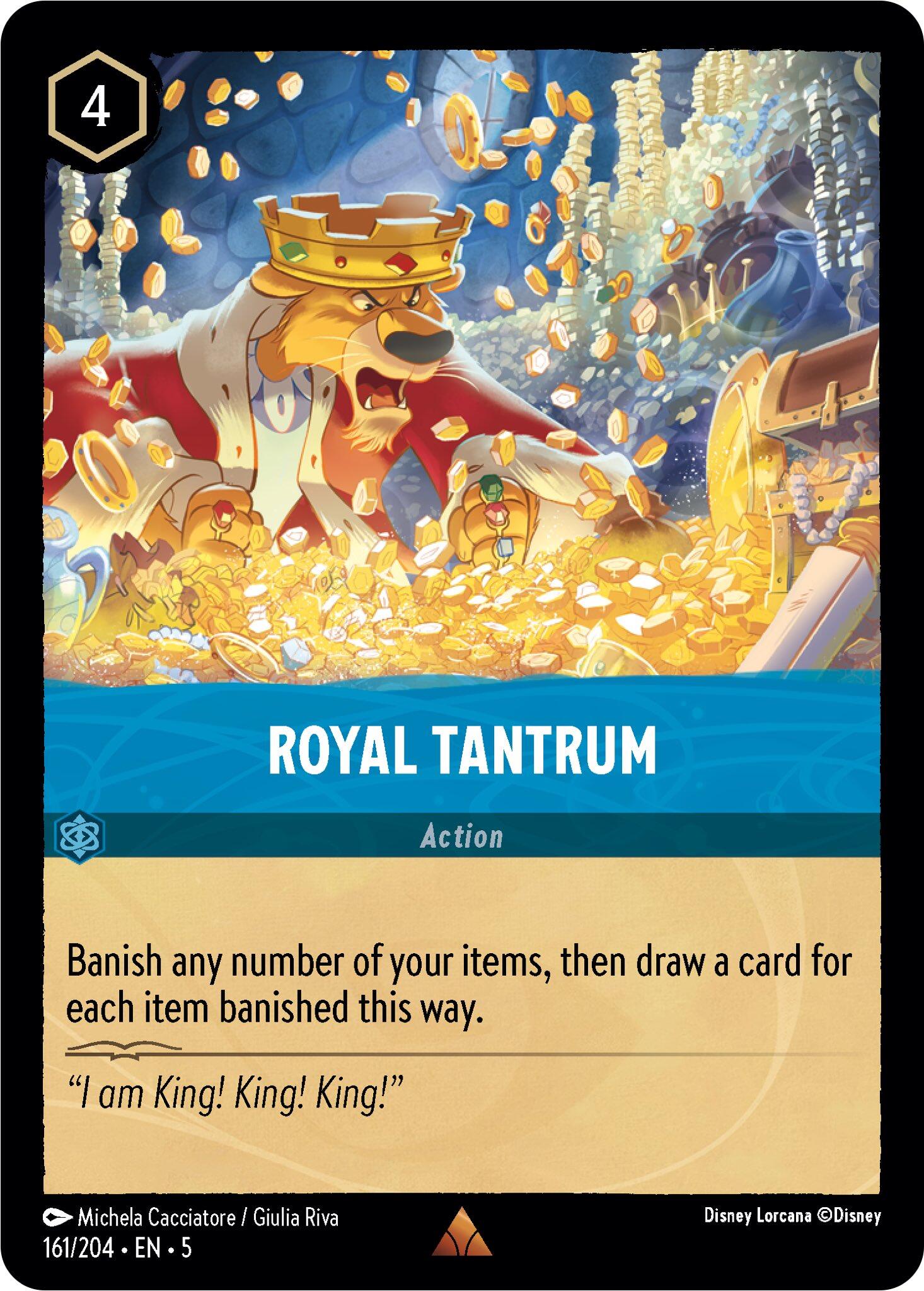 Royal Tantrum (161/204) [Shimmering Skies] | Empire Gaming NC