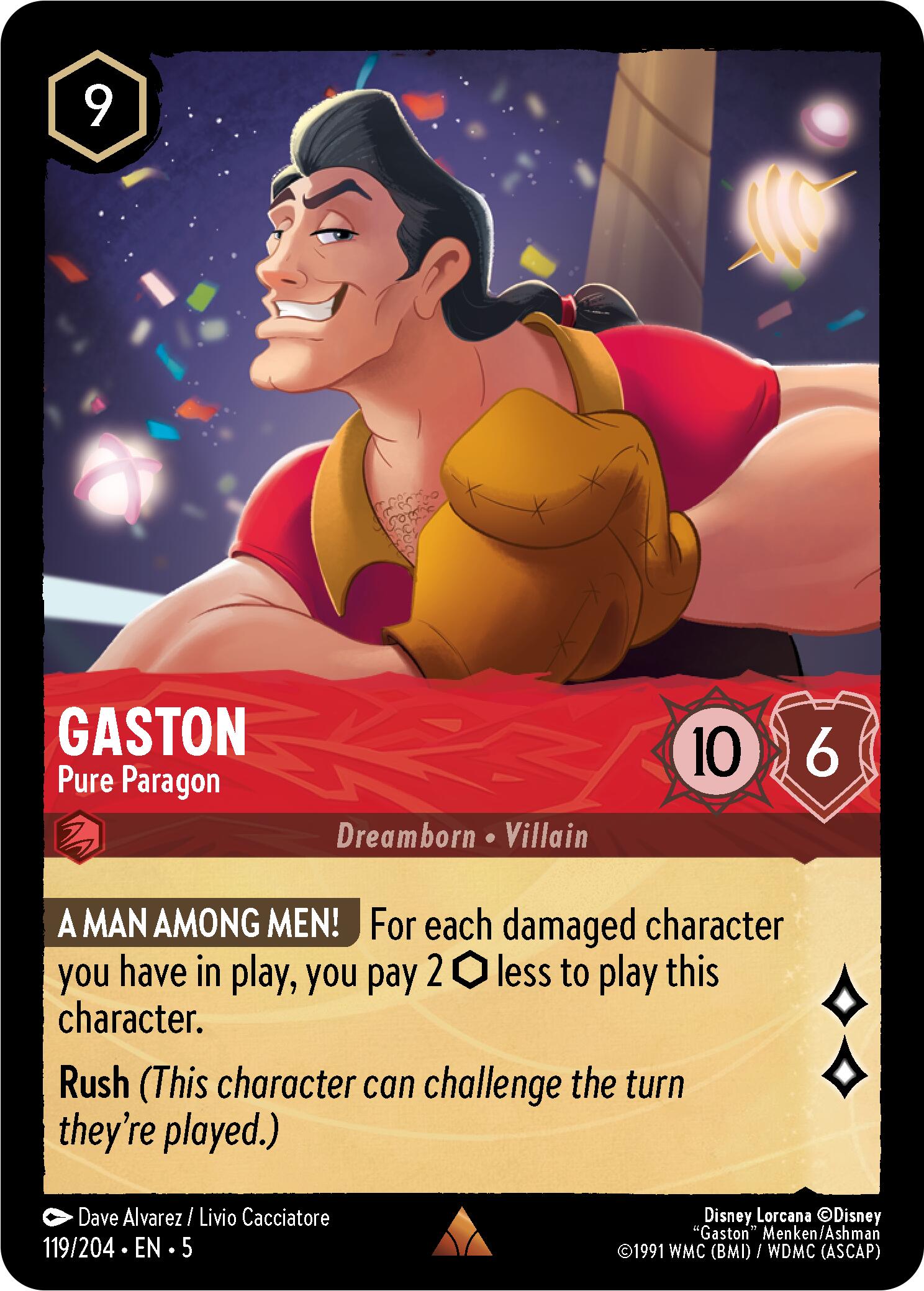 Gaston - Pure Paragon (119/204) [Shimmering Skies] | Empire Gaming NC