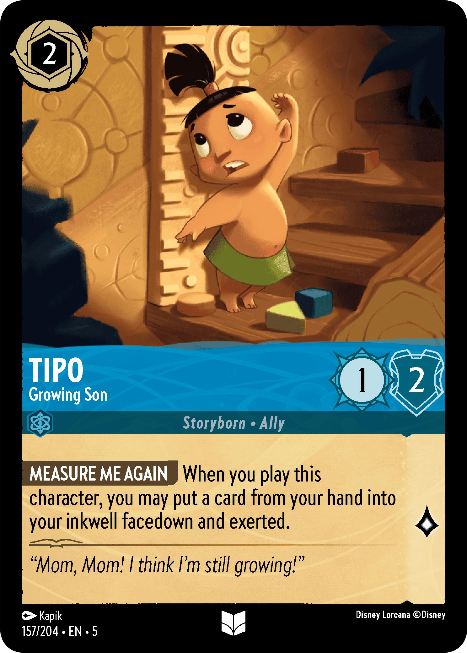 Tipo - Growing Son (157/204) [Shimmering Skies] | Empire Gaming NC