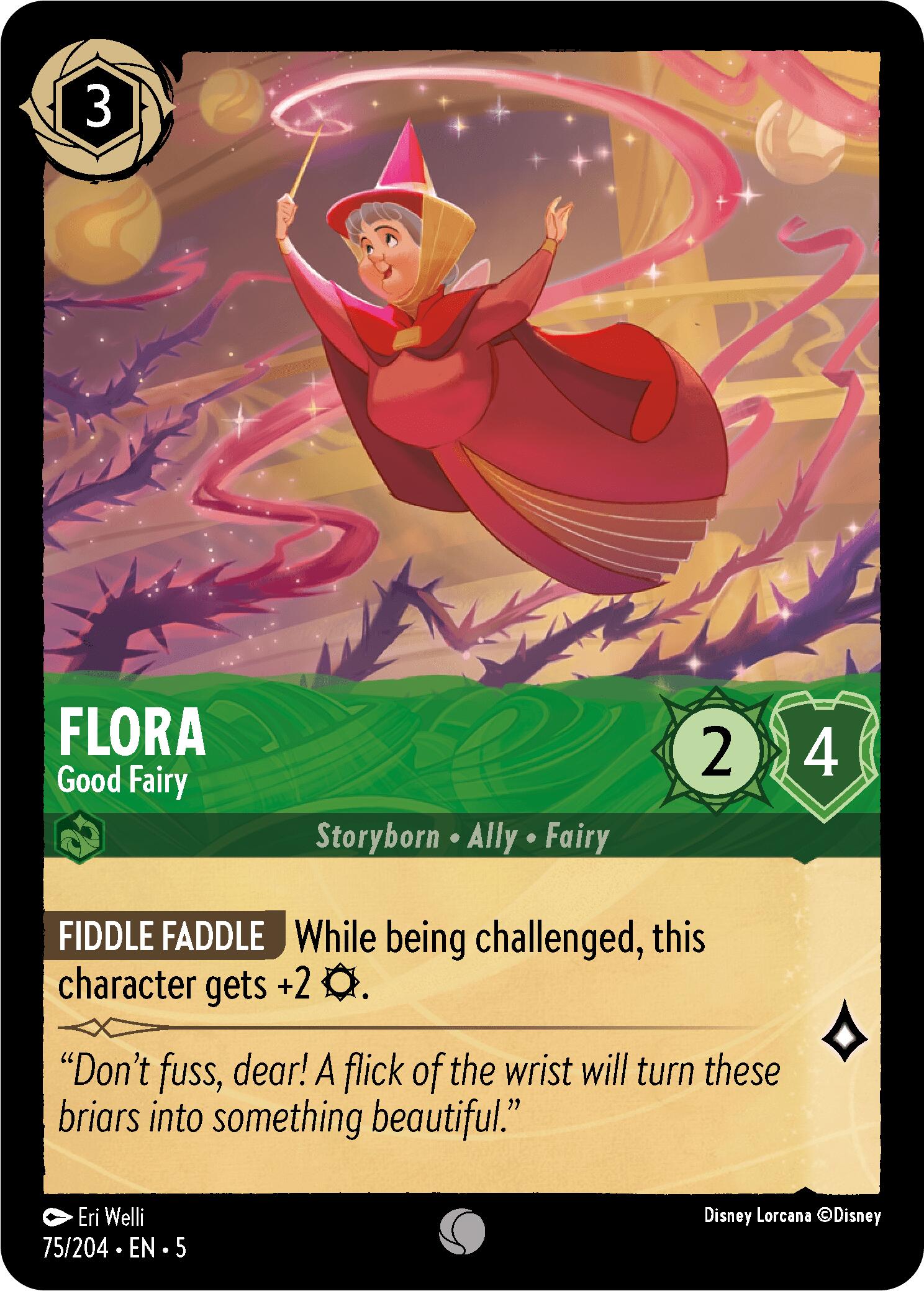 Flora - Good Fairy (75/204) [Shimmering Skies] | Empire Gaming NC