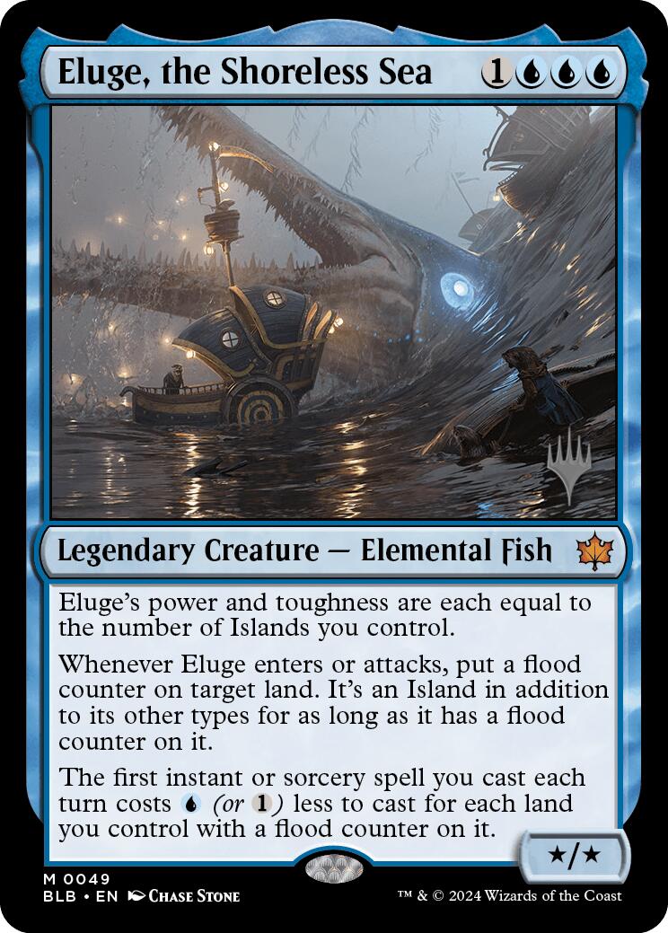 Eluge, the Shoreless Sea (Promo Pack) [Bloomburrow Promos] | Empire Gaming NC