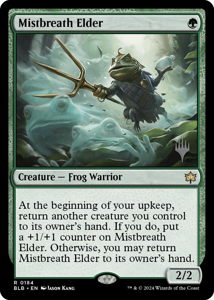 Mistbreath Elder (Promo Pack) [Bloomburrow Promos] | Empire Gaming NC