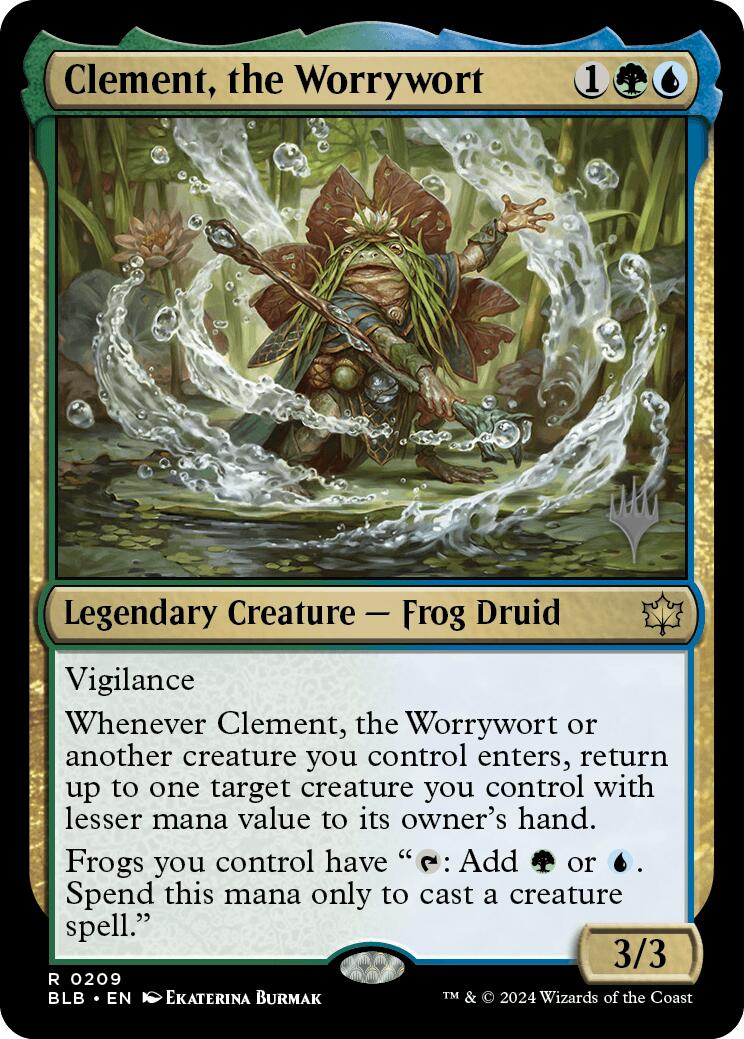 Clement, the Worrywort (Promo Pack) [Bloomburrow Promos] | Empire Gaming NC