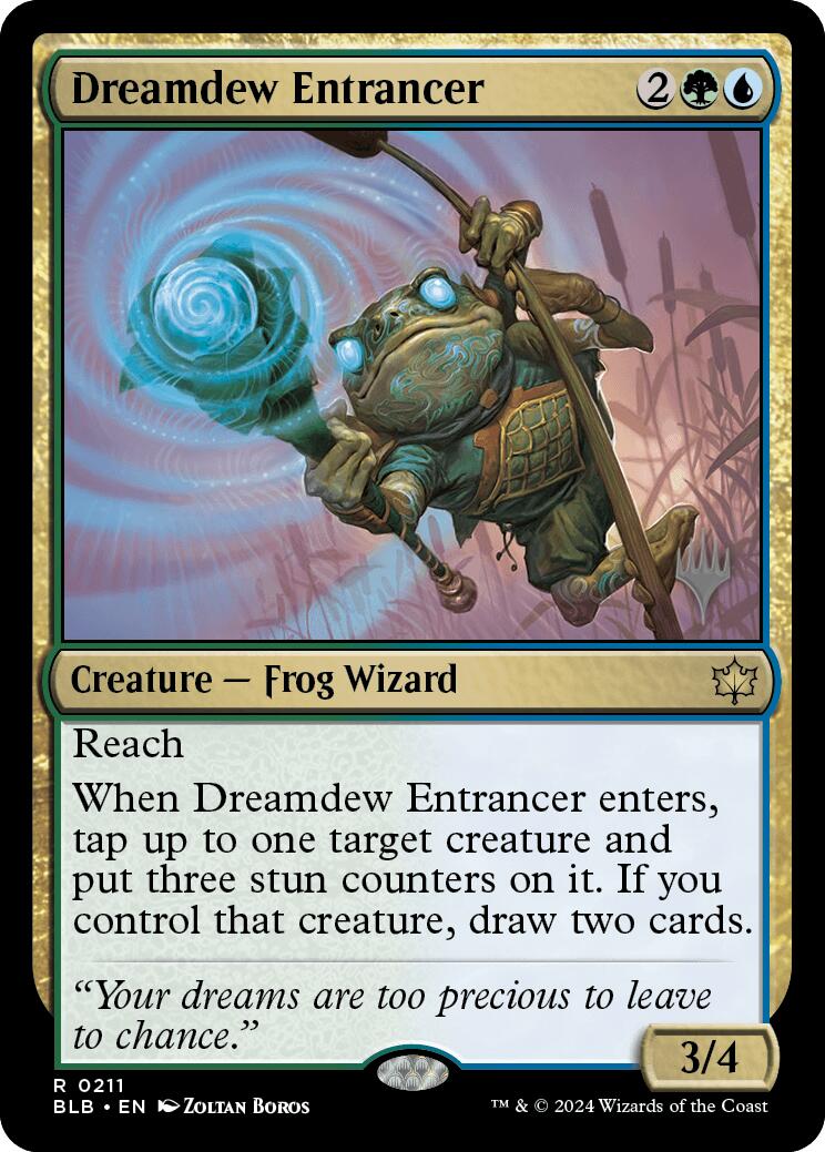 Dreamdew Entrancer (Promo Pack) [Bloomburrow Promos] | Empire Gaming NC