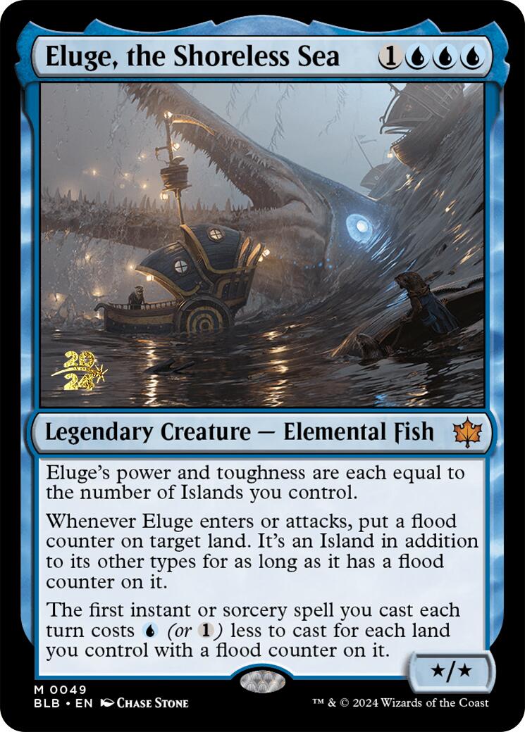 Eluge, the Shoreless Sea [Bloomburrow Prerelease Promos] | Empire Gaming NC