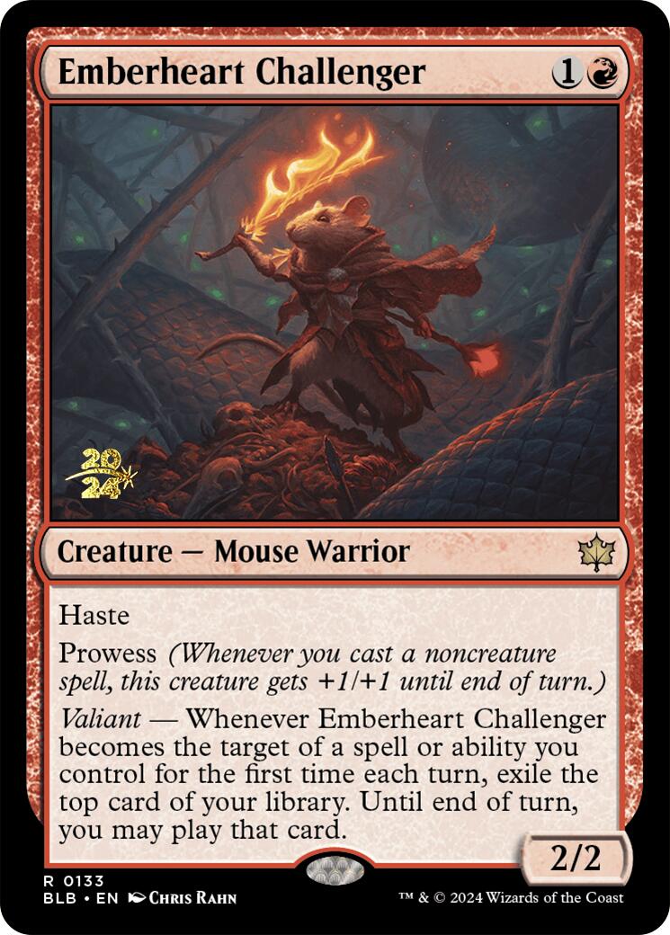 Emberheart Challenger [Bloomburrow Prerelease Promos] | Empire Gaming NC