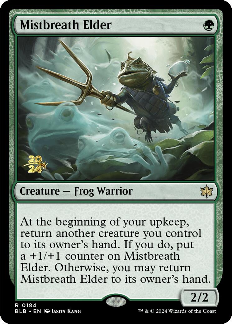 Mistbreath Elder [Bloomburrow Prerelease Promos] | Empire Gaming NC