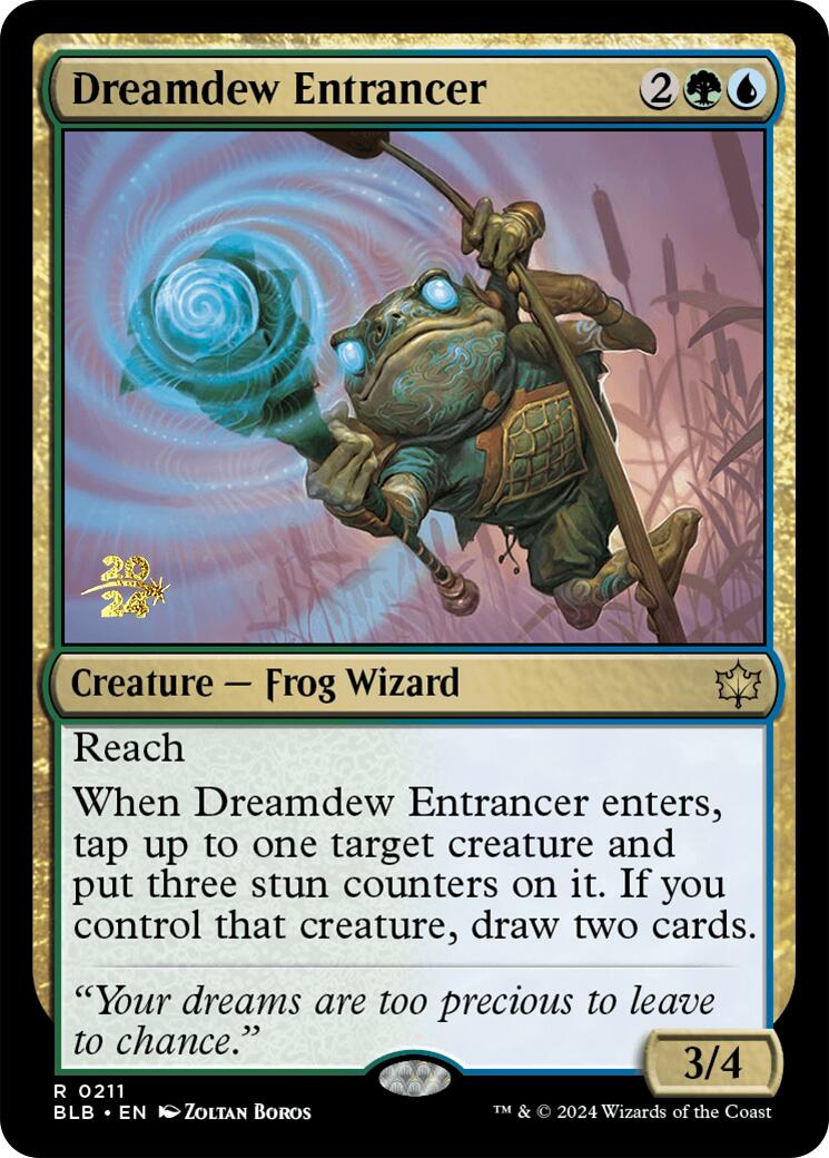 Dreamdew Entrancer [Bloomburrow Prerelease Promos] | Empire Gaming NC