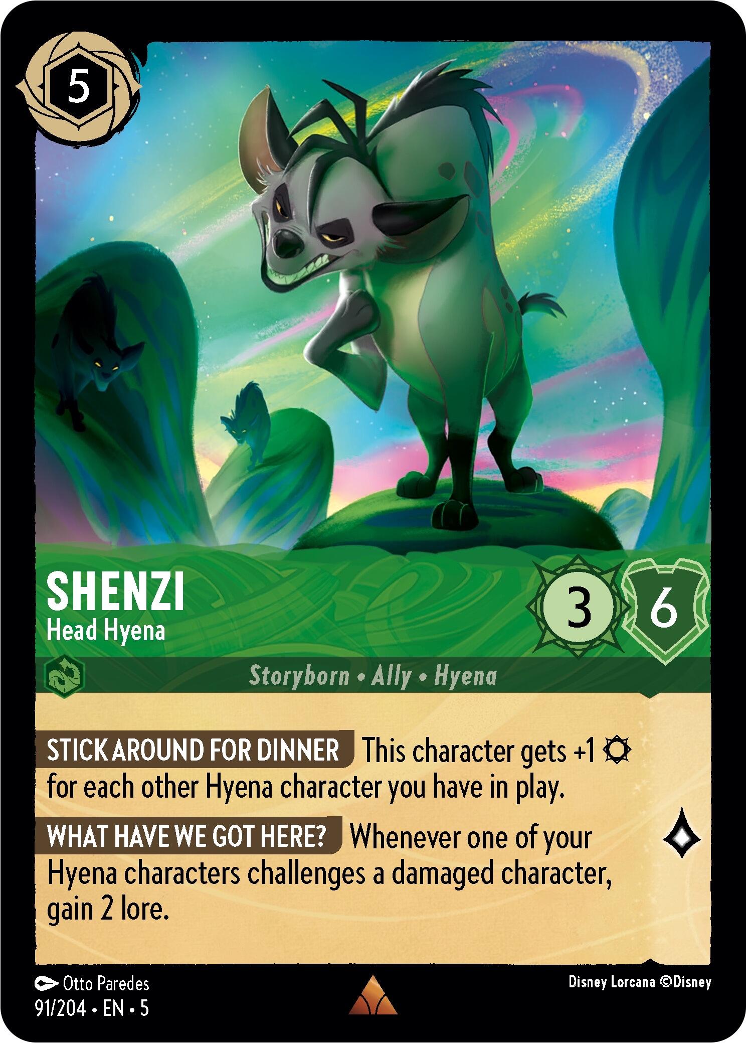 Shenzi - Head Hyena (91/204) [Shimmering Skies] | Empire Gaming NC