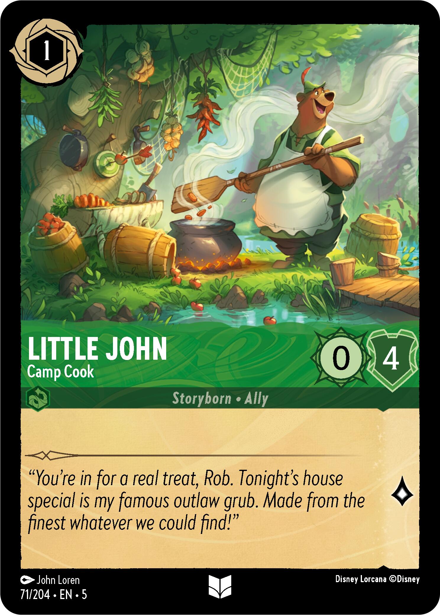 Little John - Camp Cook (71/204) [Shimmering Skies] | Empire Gaming NC