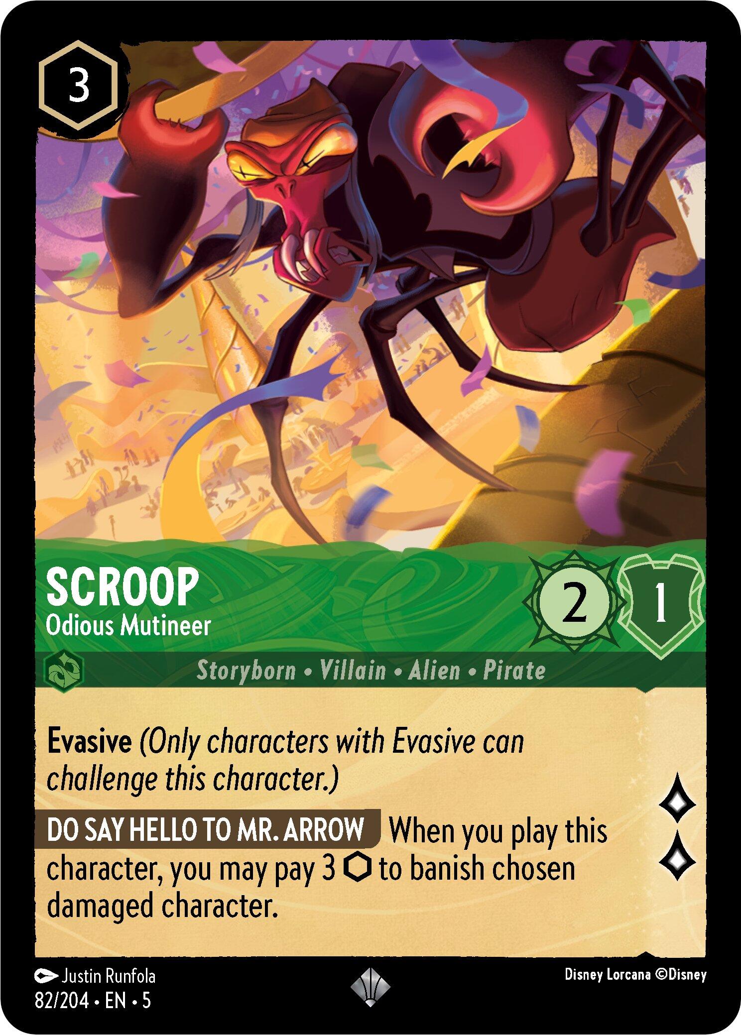 Scroop - Odious Mutineer (82/204) [Shimmering Skies] | Empire Gaming NC