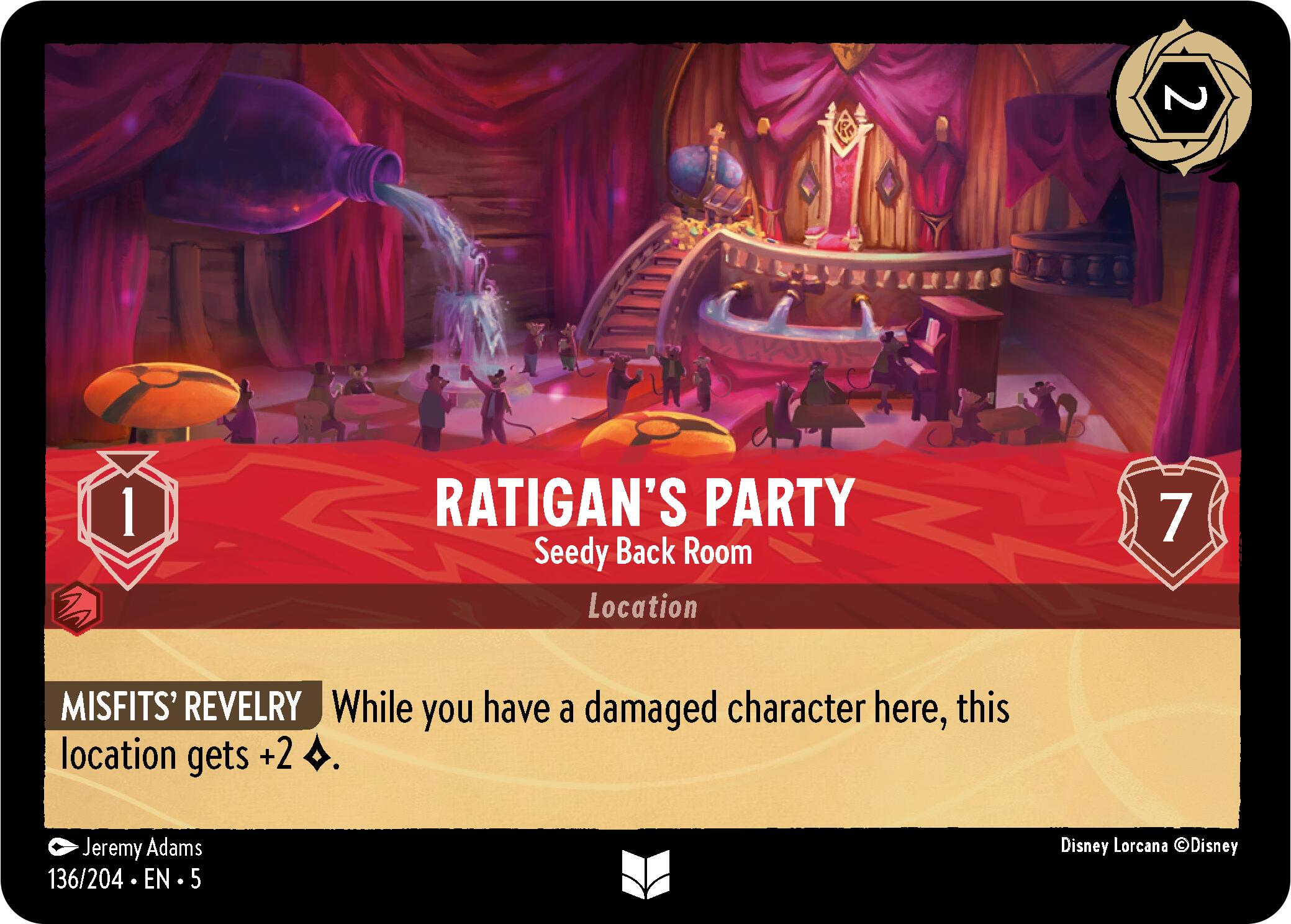 Ratigan's Party - Seedy Back Room (136/204) [Shimmering Skies] | Empire Gaming NC