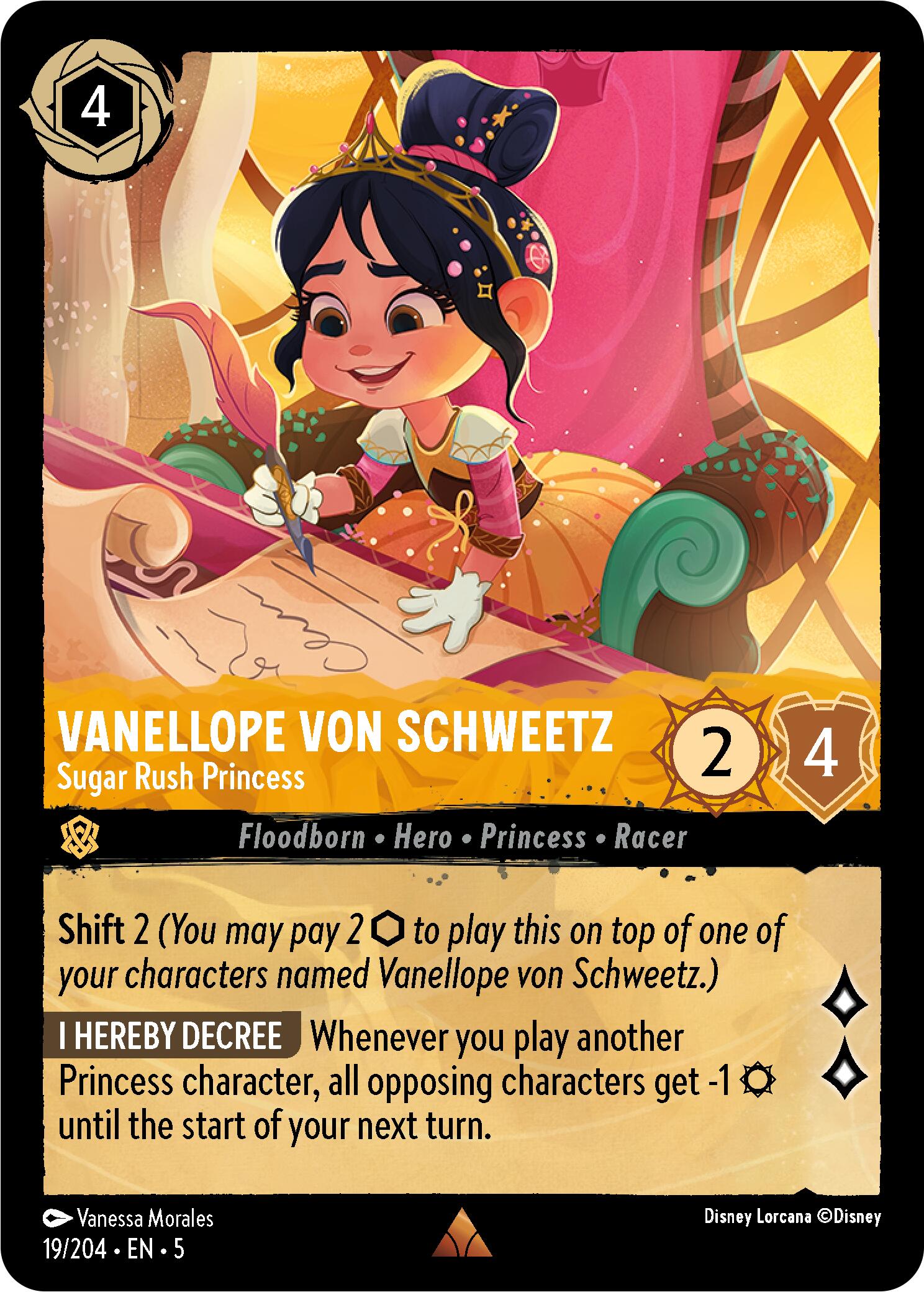Vanellope von Schweetz - Sugar Rush Princess (19/204) [Shimmering Skies] | Empire Gaming NC