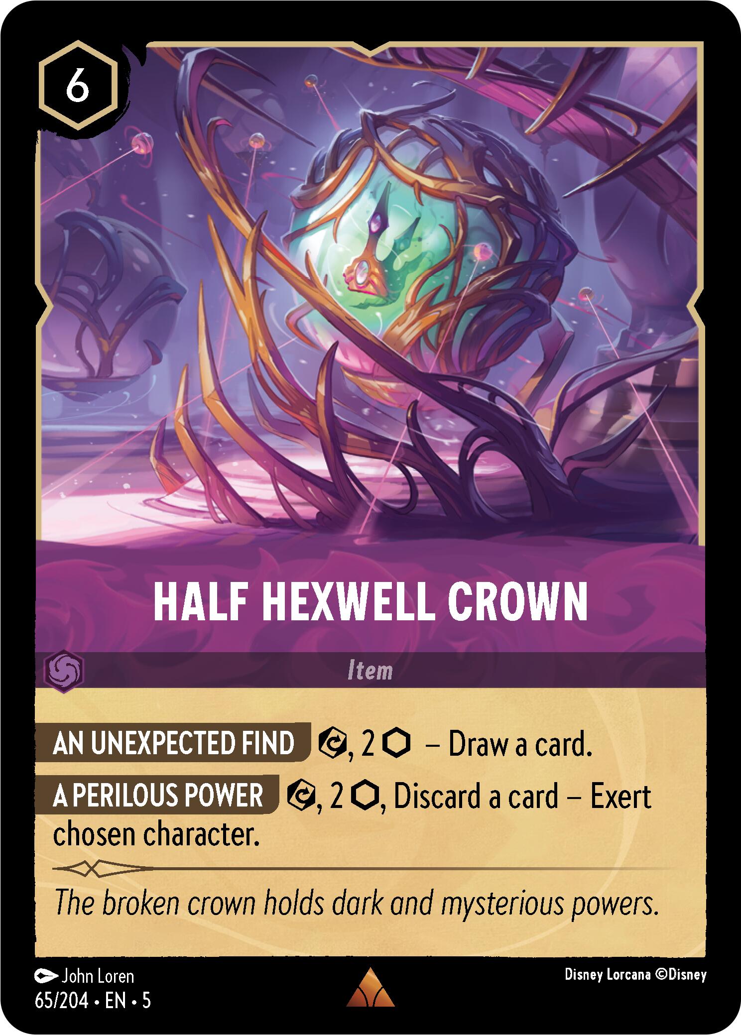 Half Hexwell Crown (65/204) [Shimmering Skies] | Empire Gaming NC