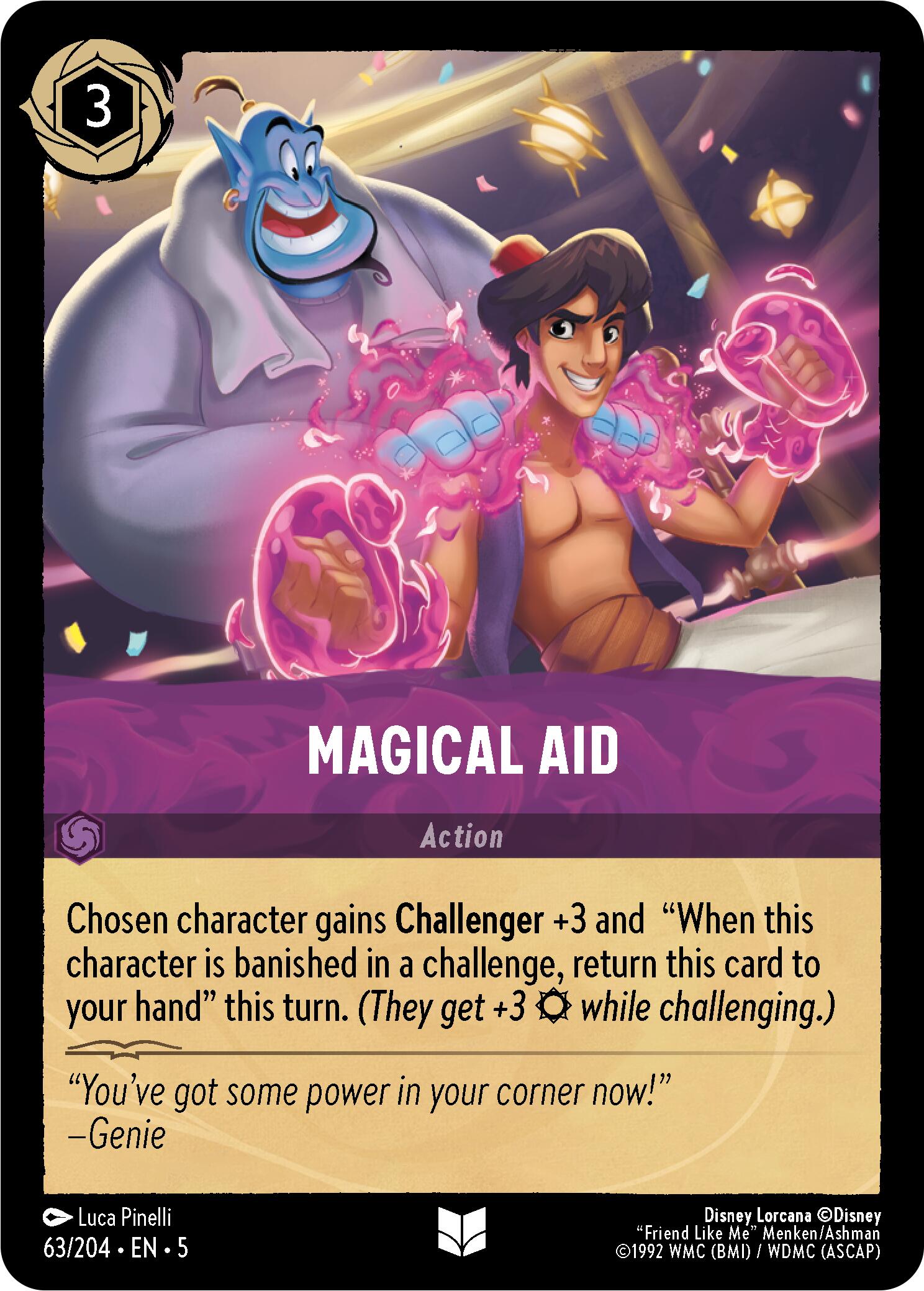 Magical Aid (63/204) [Shimmering Skies] | Empire Gaming NC