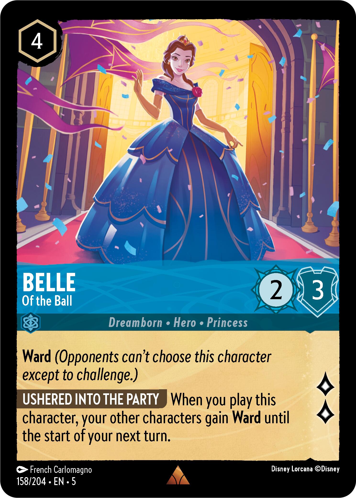 Belle - Of the Ball (158/204) [Shimmering Skies] | Empire Gaming NC