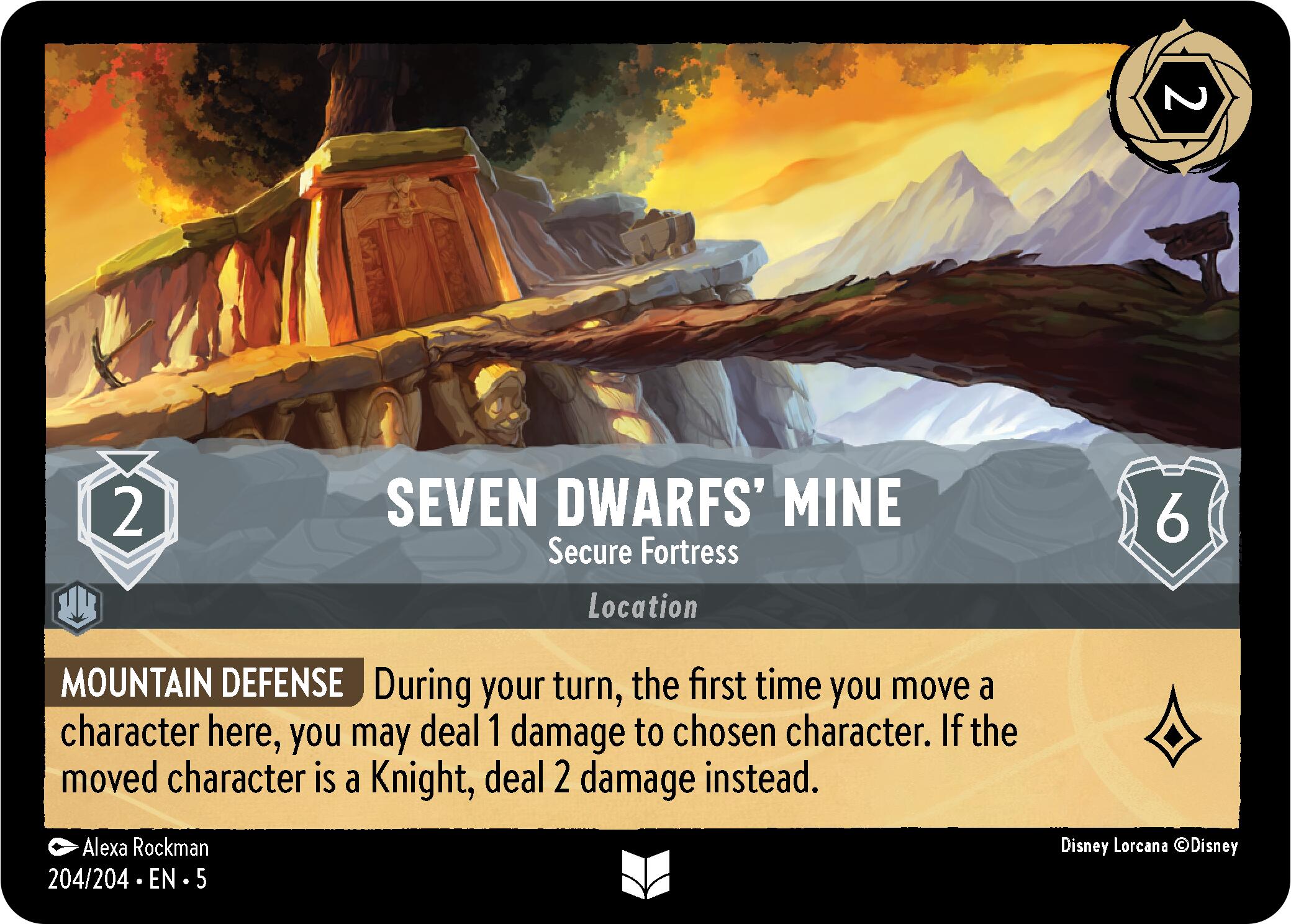 Seven Dwarfs' Mine - Secure Fortress (204/204) [Shimmering Skies] | Empire Gaming NC
