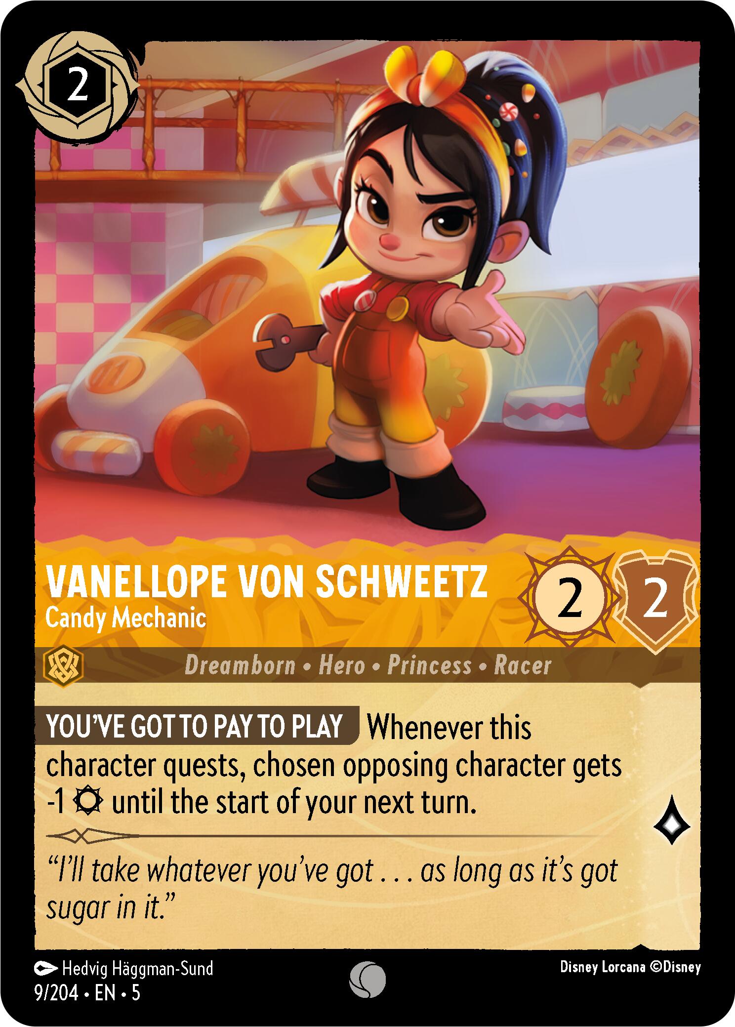 Vanellope von Schweetz - Candy Mechanic (9/204) [Shimmering Skies] | Empire Gaming NC