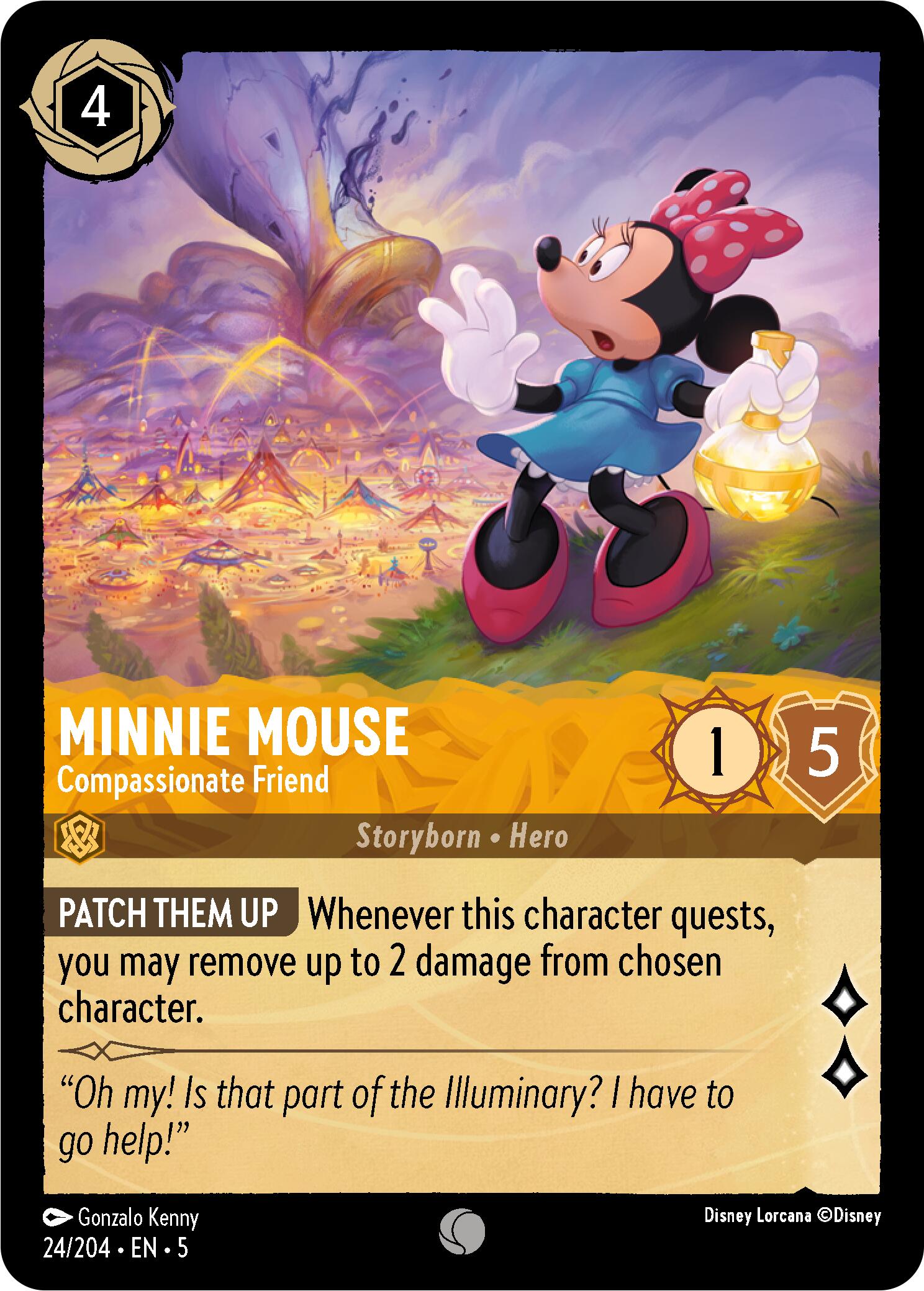 Minnie Mouse - Compassionate Friend (24/204) [Shimmering Skies] | Empire Gaming NC