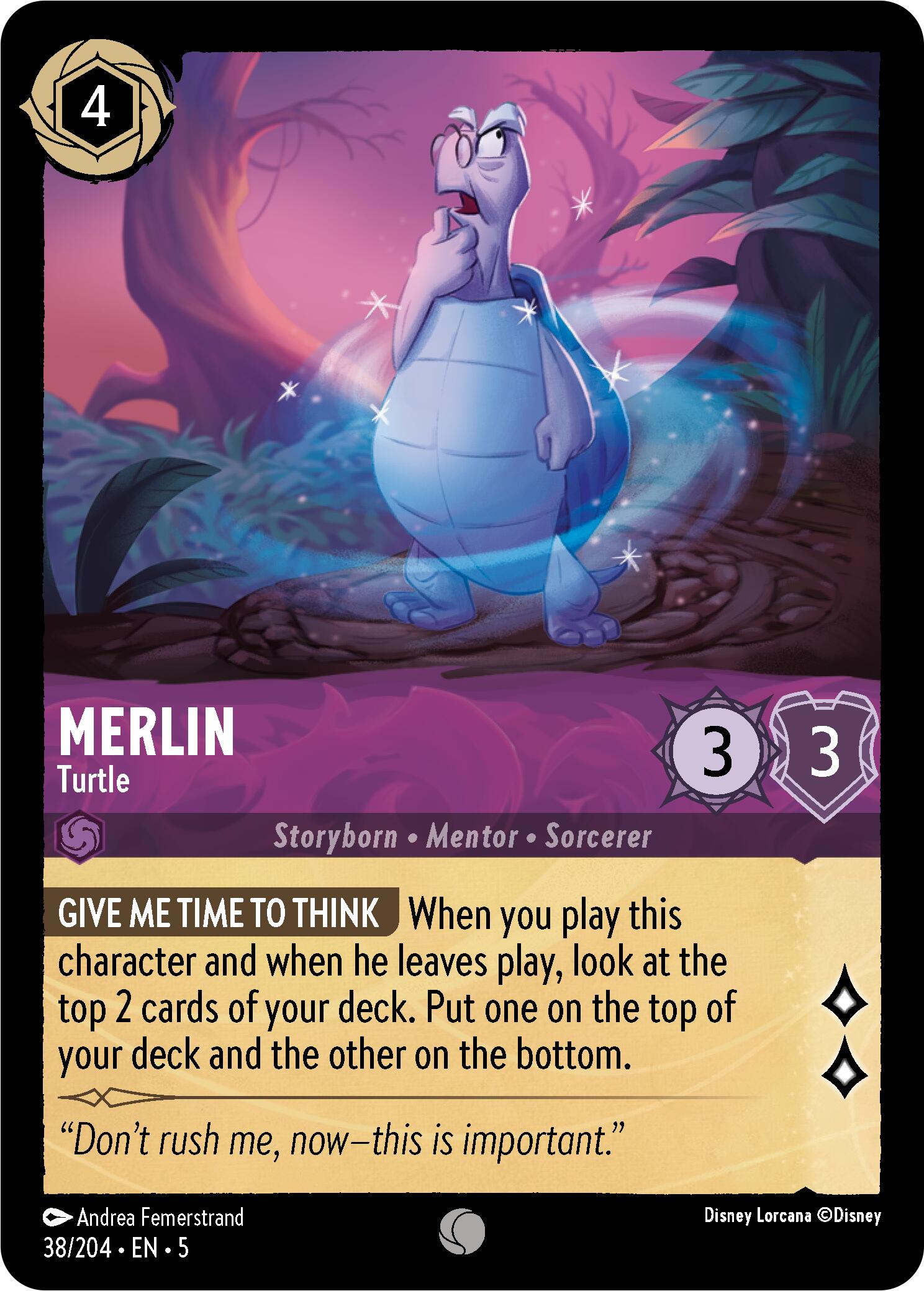Merlin - Turtle (38/204) [Shimmering Skies] | Empire Gaming NC