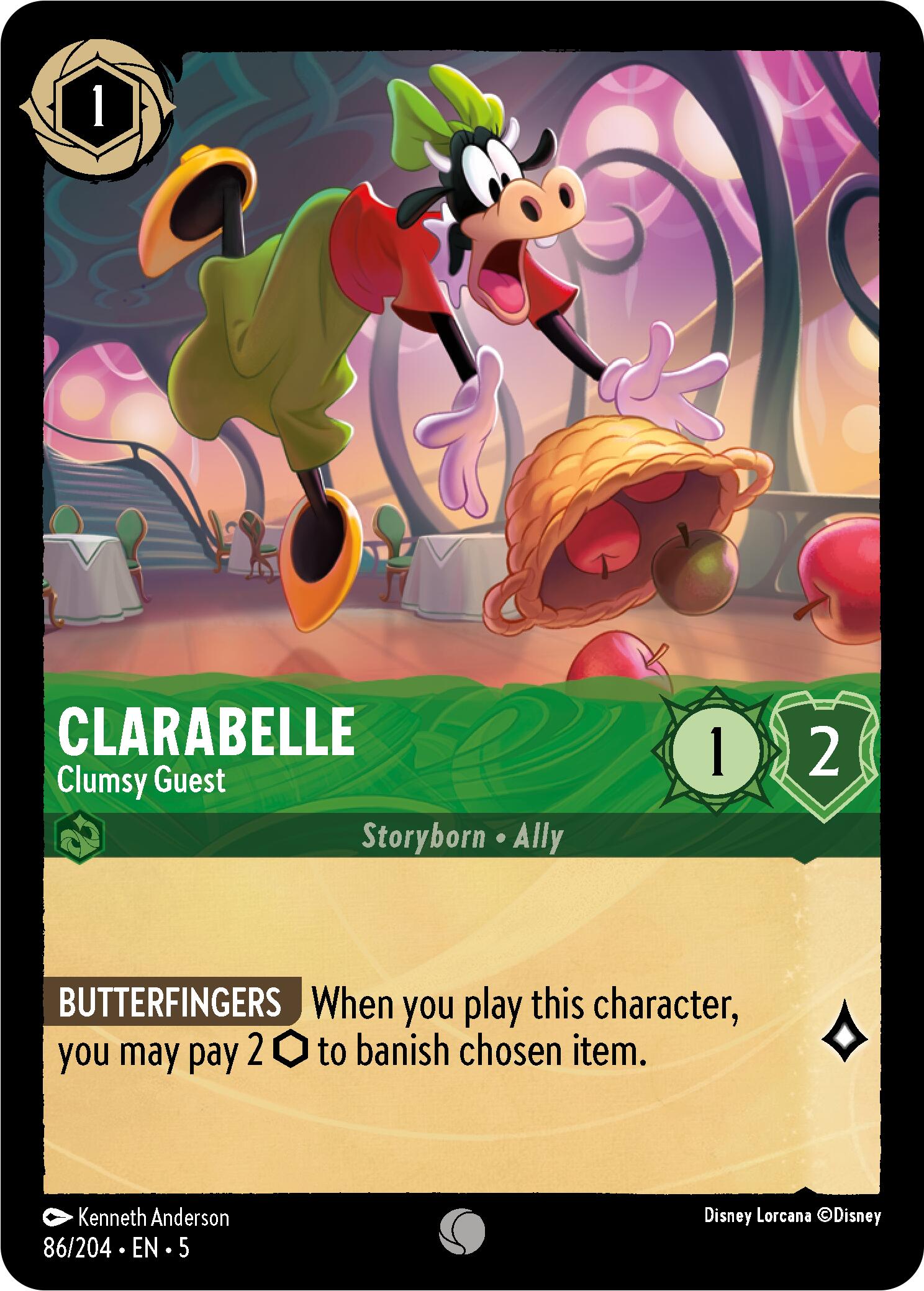 Clarabelle - Clumsy Guest (86/204) [Shimmering Skies] | Empire Gaming NC