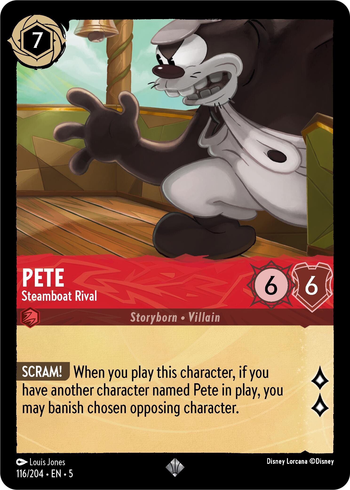 Pete - Steamboat Rival (116/204) [Shimmering Skies] | Empire Gaming NC