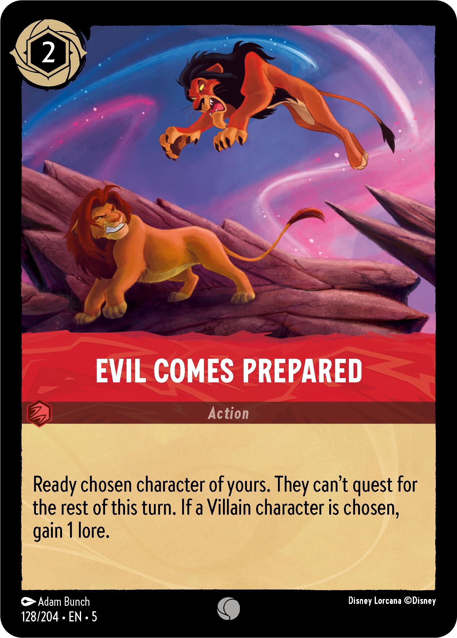 Evil Comes Prepared (128/204) [Shimmering Skies] | Empire Gaming NC