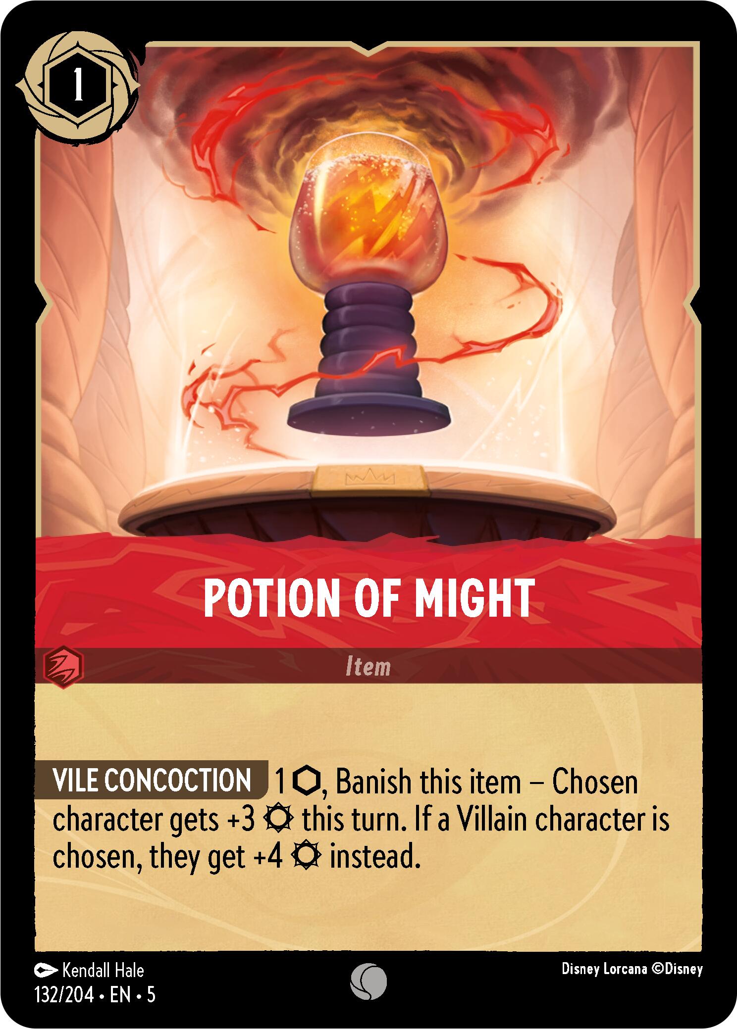 Potion of Might (132/204) [Shimmering Skies] | Empire Gaming NC